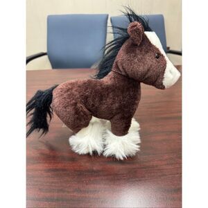 Webkinz Clydesdale Horse Plush Animal